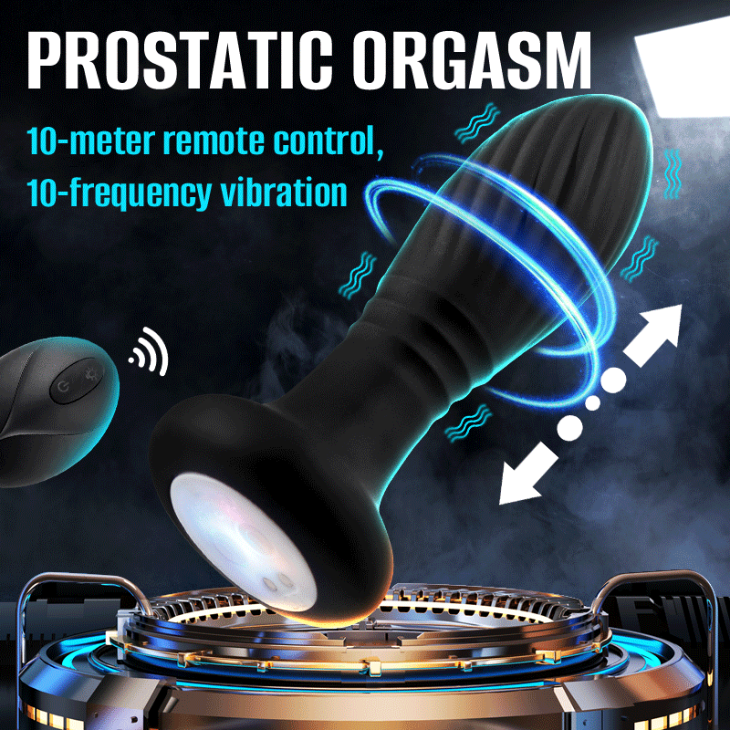 Bump Orgasm Anal Plug Thrusting