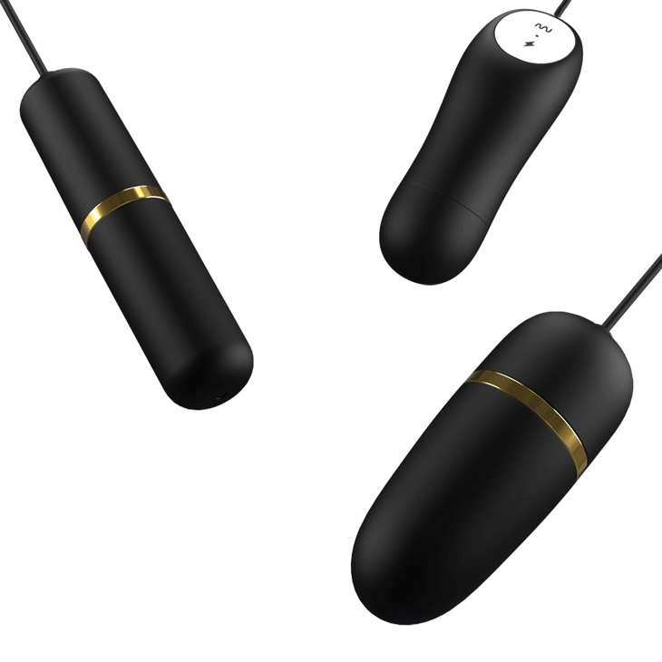 PRETTY LOVE DOUBLE VIBRO BULLET - 2 CÁPSULAS COM CHOQUE